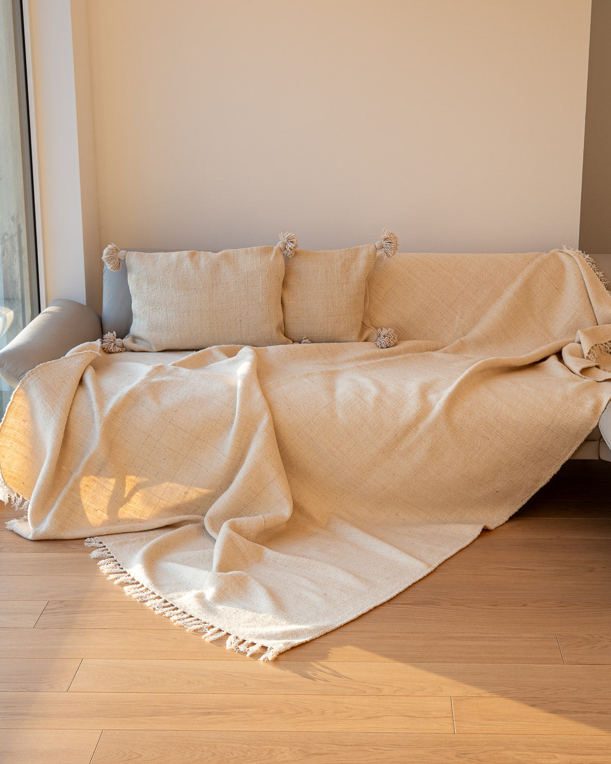 Decke für Sofa Sitzfläche aus Wolle bei MOGADOR online kaufen