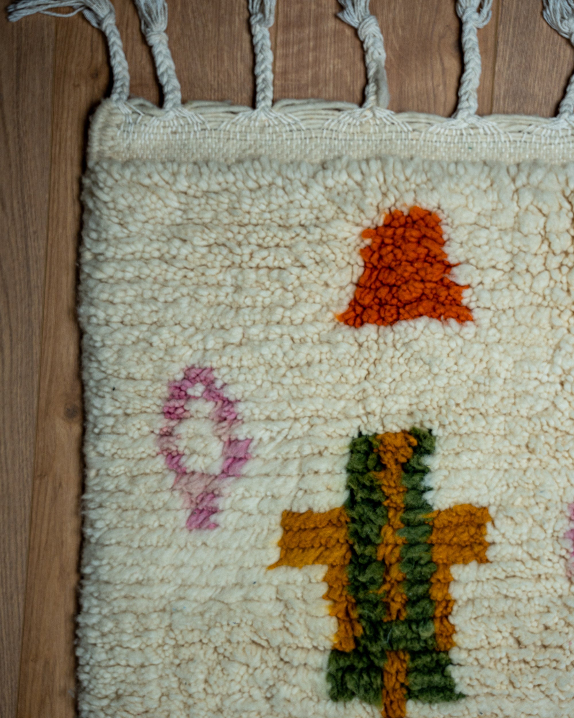 Nachhaltig Teppich Chic, aus Schurwolle, handgewebt, aus Marokko