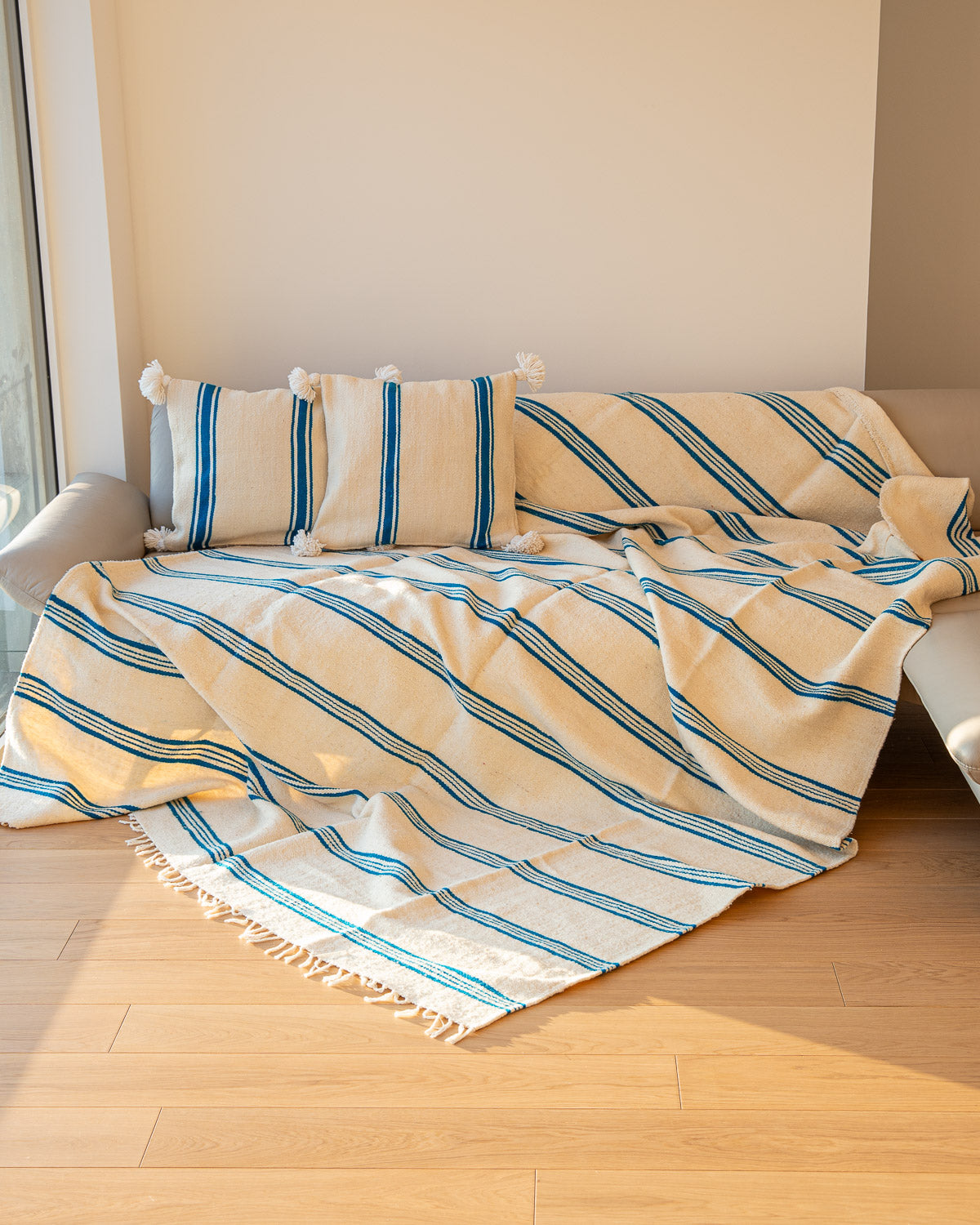 Decke für Sofa Sitzfläche aus Wolle bei MOGADOR online kaufen