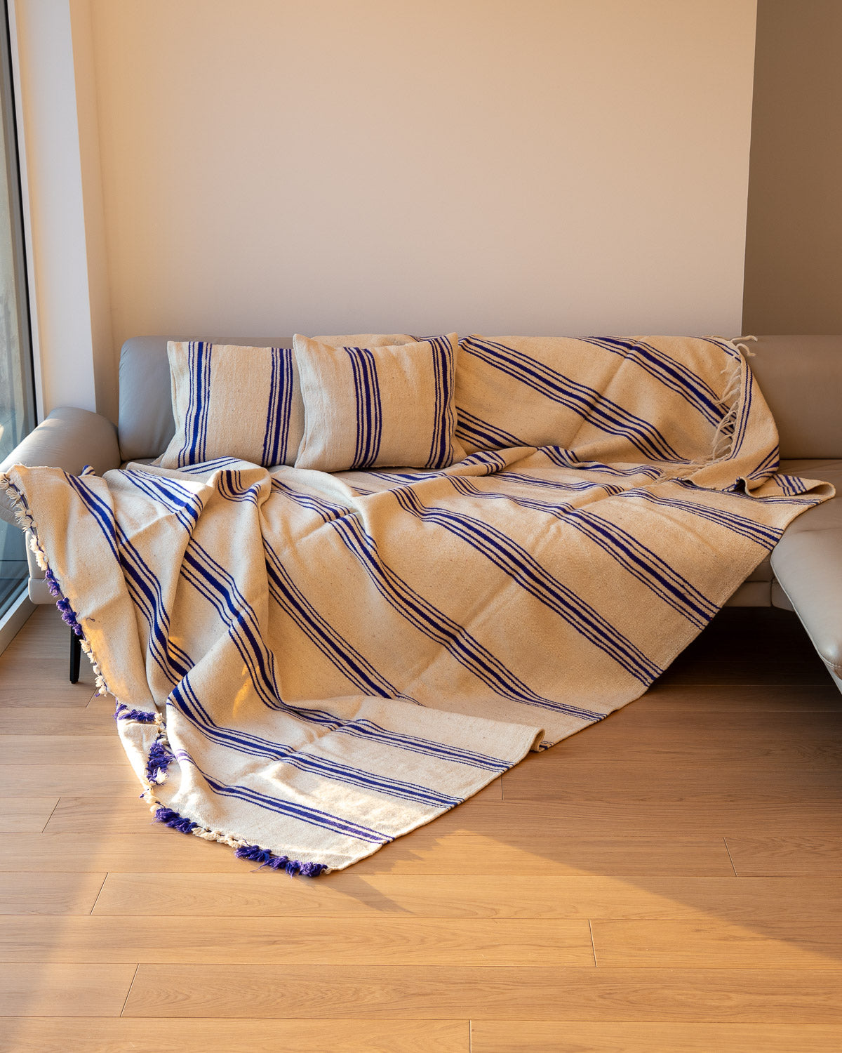 Decke für Sofa Sitzfläche aus Wolle bei MOGADOR online kaufen