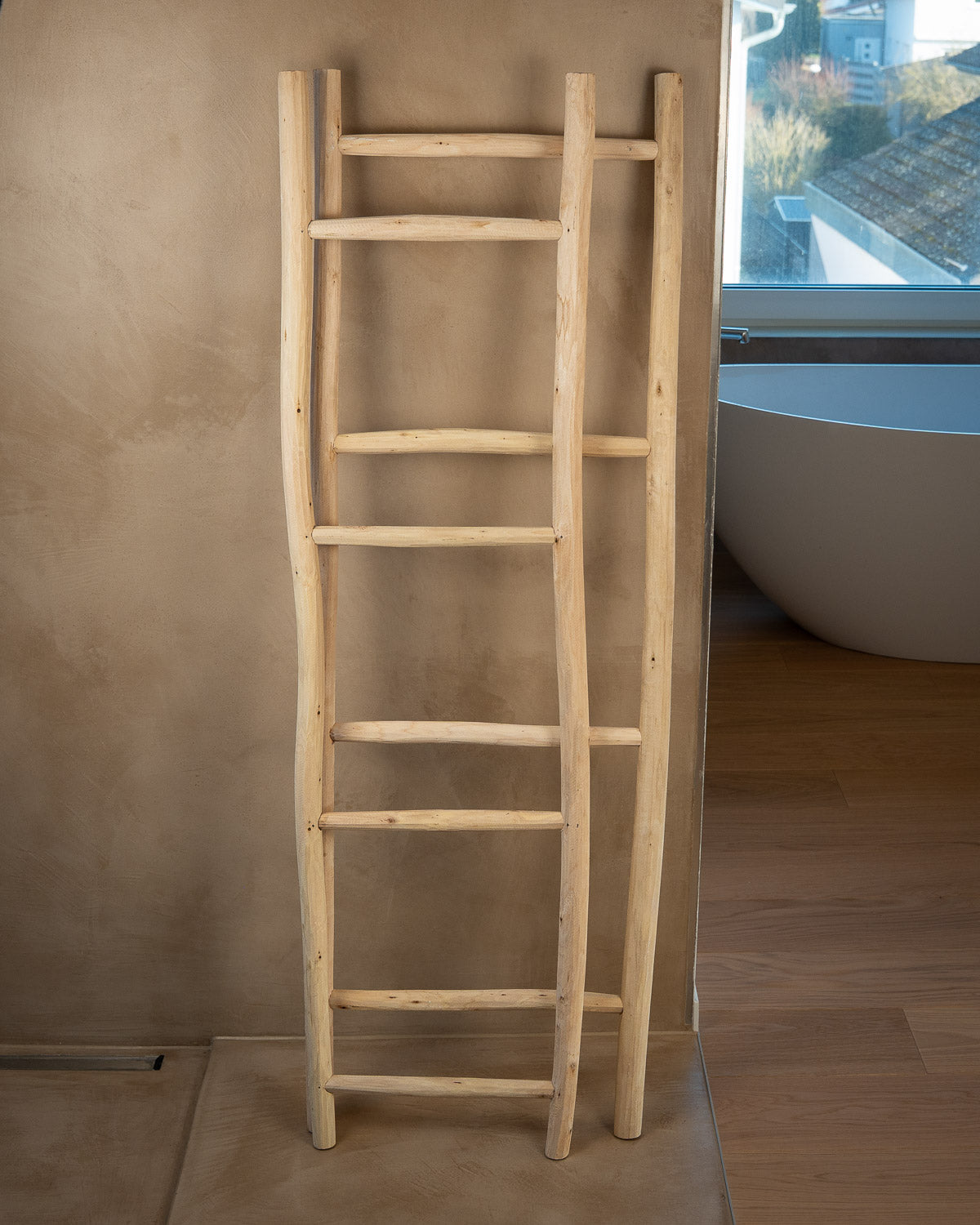 Handgefertigte Dekoleiter Holz Boho-Chic Urban Boho Craft bei MOGADOR