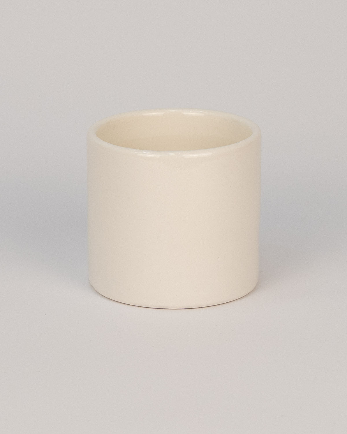 Handgefertigte Manufaktur Tasse matt weiß - Kaffee Becher Keramik 