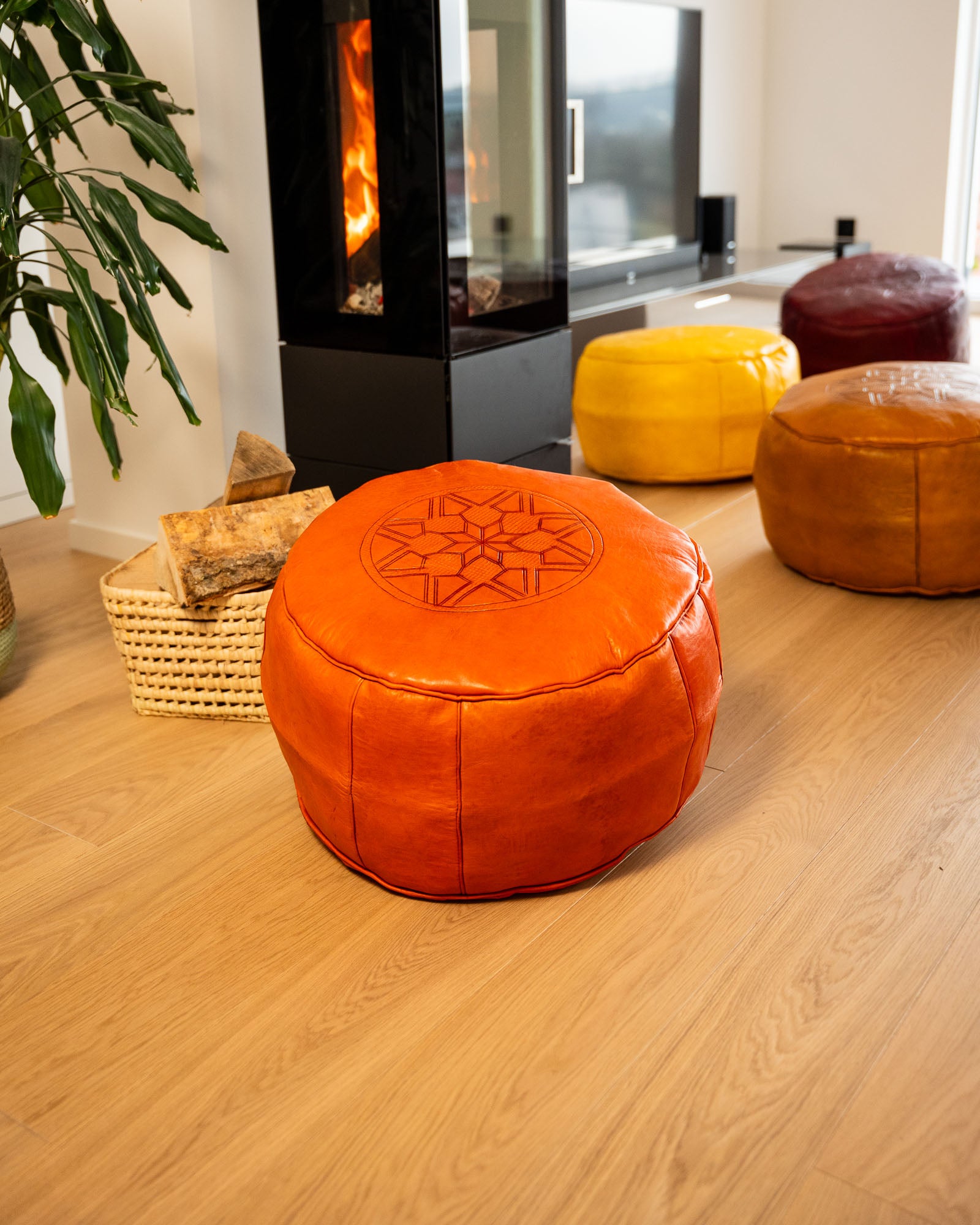 Poufs Orange bei MOGADOR online kaufen