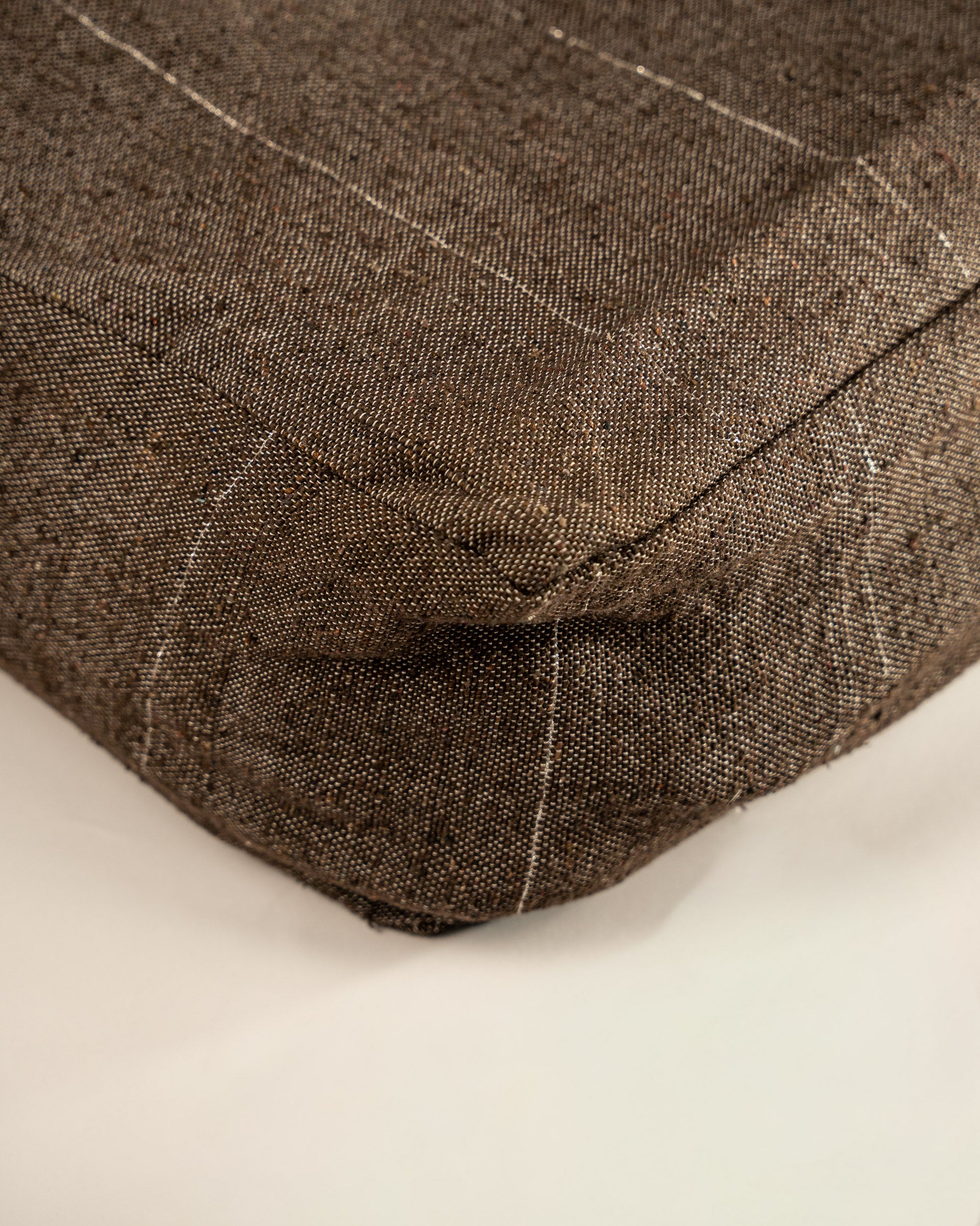 Sitzsack-hocker und Kelim Poufs aus Wolle handgefertigt